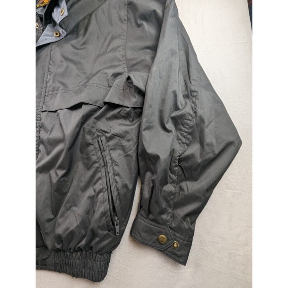 SUN MOUNTAIN Hybrid Wind Water Resistant Full-zip JACKET Size Medium BLACK New - Picture 4 of 14